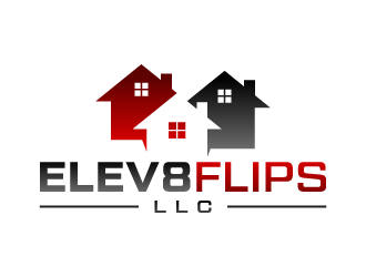ELEV8 FLIPS LLC logo design by akilis13