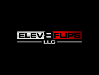 ELEV8 FLIPS LLC logo design by hopee