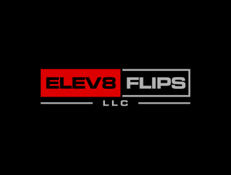 ELEV8 FLIPS LLC logo design by menanagan