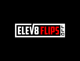 ELEV8 FLIPS LLC logo design by Kruger