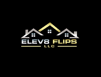 ELEV8 FLIPS LLC logo design by PrimalGraphics