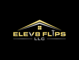ELEV8 FLIPS LLC logo design by jafar