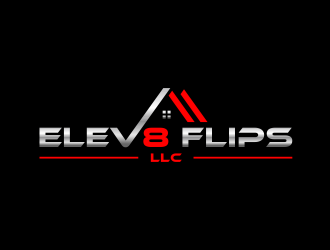 ELEV8 FLIPS LLC logo design by scolessi