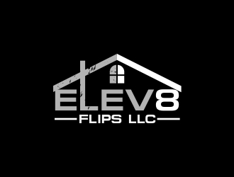 ELEV8 FLIPS LLC logo design by onetm