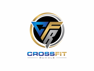 CROSSFIT RUMBLE logo design by Franky.