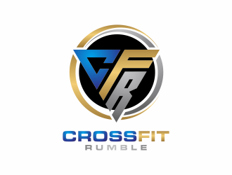 CROSSFIT RUMBLE logo design by Franky.