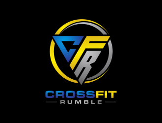 CROSSFIT RUMBLE logo design by Franky.