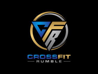 CROSSFIT RUMBLE logo design by Franky.
