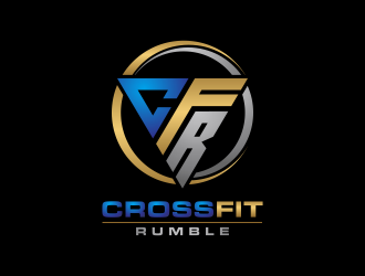 CROSSFIT RUMBLE logo design by Franky.