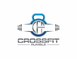 CROSSFIT RUMBLE logo design by hopee