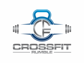 CROSSFIT RUMBLE logo design by hopee