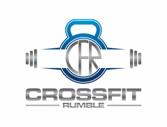 CROSSFIT RUMBLE logo design by hopee