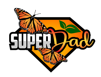 Super Dad logo design by THOR_