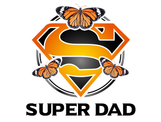 Super Dad logo design by BeDesign
