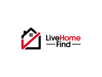 Live Home Find logo design by yunda