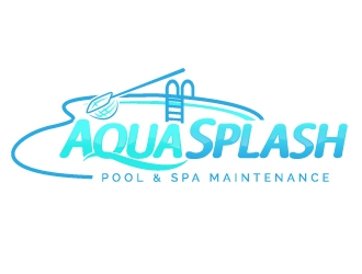 Aqua Splash Pool & Spa Maintenance logo design by jaize