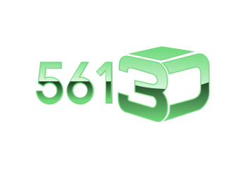 561 3D logo design by bosbejo