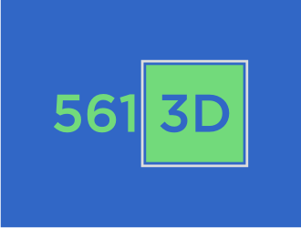 561 3D logo design by asyqh