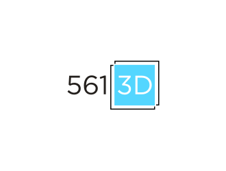 561 3D logo design by restuti