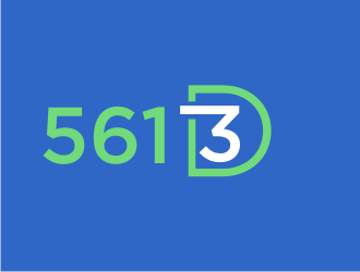 561 3D logo design by BintangDesign