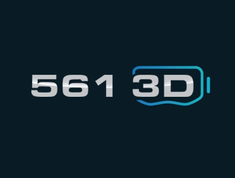 561 3D logo design by nikkl