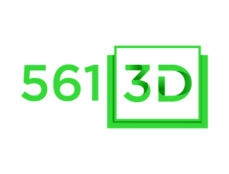 561 3D logo design by Kanya