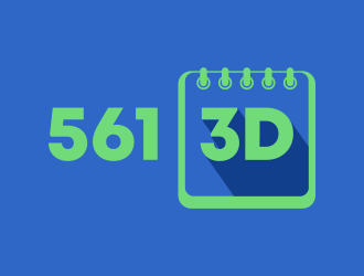 561 3D logo design by ekitessar