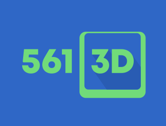 561 3D logo design by ekitessar