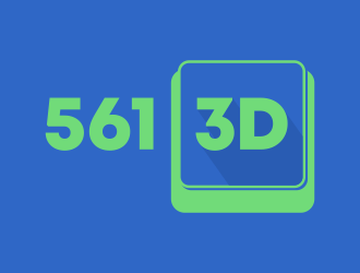 561 3D logo design by ekitessar
