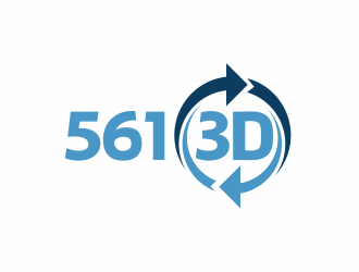 561 3D logo design by serprimero