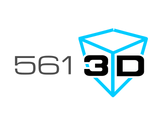 561 3D logo design by Rossee