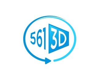 561 3D logo design by aura