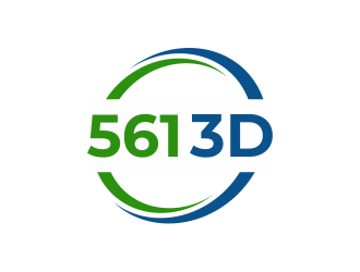 561 3D logo design by Girly