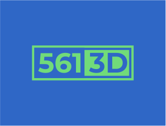 561 3D logo design by Girly
