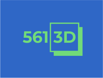 561 3D logo design by Girly