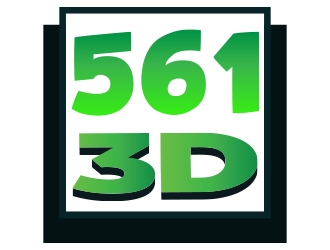 561 3D logo design by romano