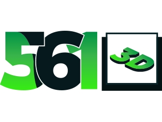 561 3D logo design by romano