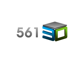 561 3D logo design by torresace