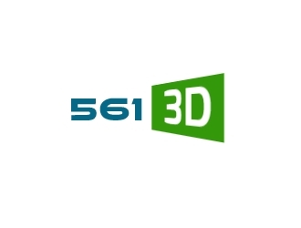 561 3D logo design by Rexx
