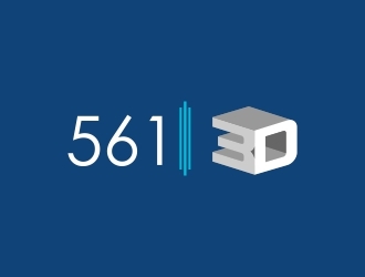 561 3D logo design by rizuki