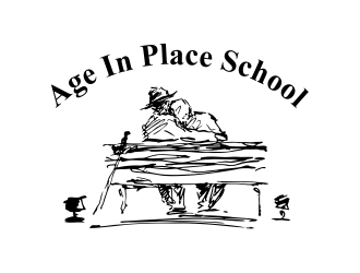 Age In Place School logo design by Gwerth