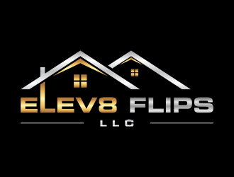 ELEV8 FLIPS LLC logo design by cahyobragas