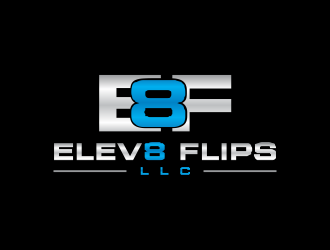 ELEV8 FLIPS LLC logo design by cahyobragas