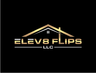 ELEV8 FLIPS LLC logo design by johana