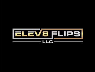 ELEV8 FLIPS LLC logo design by johana