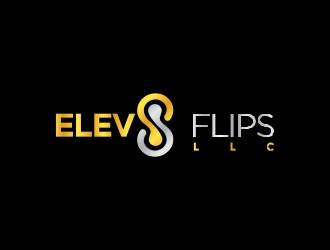 ELEV8 FLIPS LLC logo design by cikiyunn