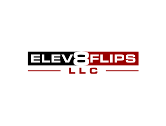 ELEV8 FLIPS LLC logo design by asyqh