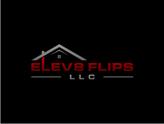 ELEV8 FLIPS LLC logo design by asyqh