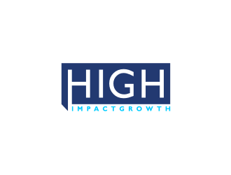 High Impact Growth logo design by bricton