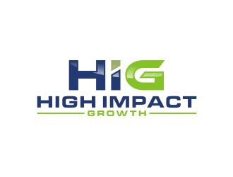 High Impact Growth logo design by bricton